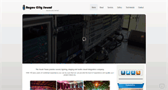 Desktop Screenshot of bayoucitysound.com